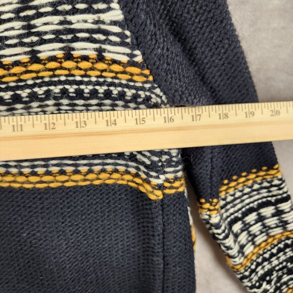 Superdry Premium Knit Wool Blend Rhumi Tassel Black Cardigan Women's Size XS - Picture 6 of 10